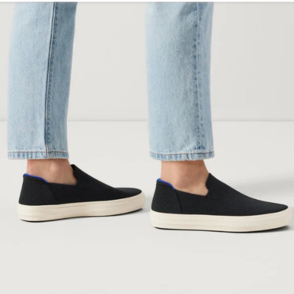 New in Box - Rothy's City Slip-On - Black - 7.5 Women's